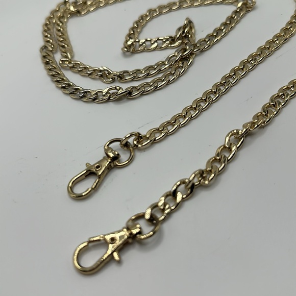 Replacement gold chain purse strap - Picture 2 of 3
